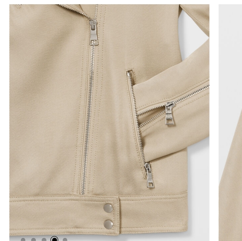 Club Monaco Relaxed Moto jacket S - Picture 4 of 10